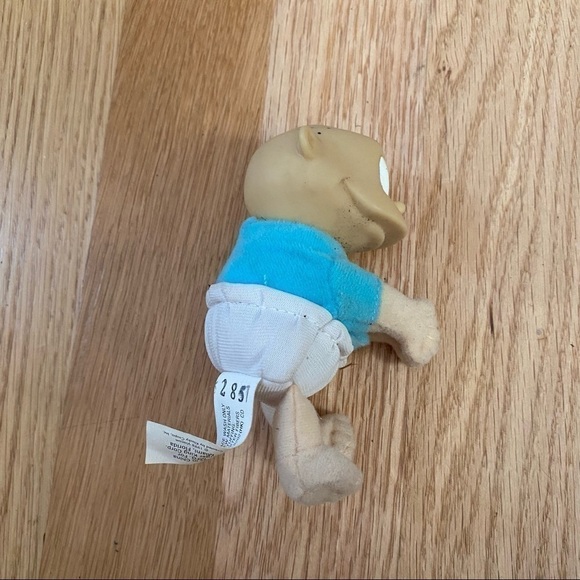 Vintage Rugrats Tommy Pickles Backpack Clip Plush Doll Burger King Promo 90s - Picture 3 of 5